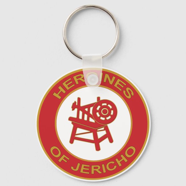 HEROINES OF JERICHO KEY RING (Front)