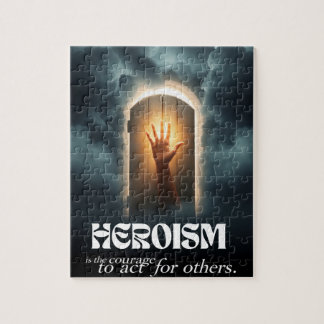 Heroism: The Courage to Act for Others Jigsaw Puzzle
