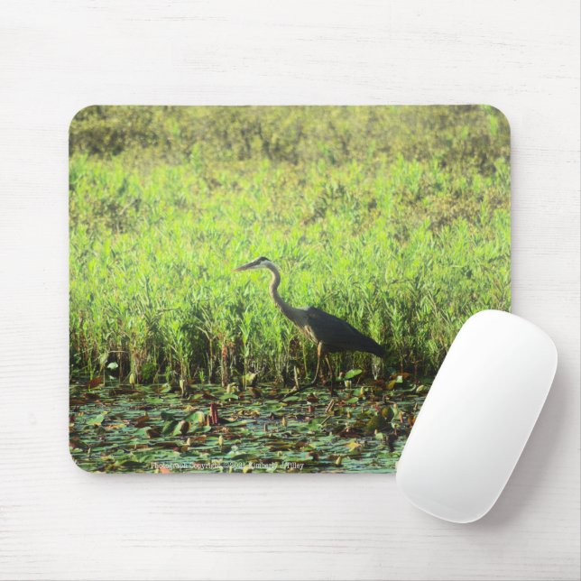 Heron 6449 mouse pad (With Mouse)