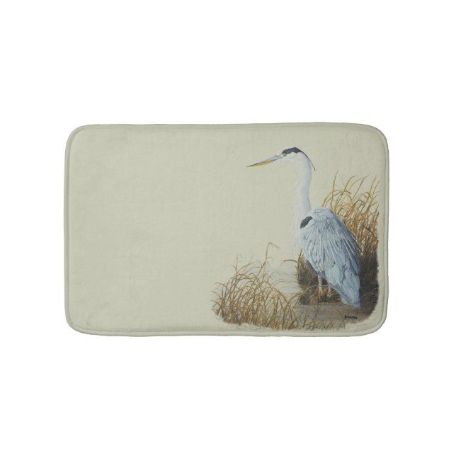 Heron Bath Mat (Front)