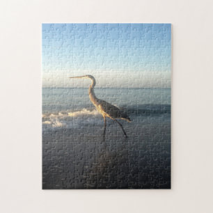 Heron Beach Florida. Jigsaw Puzzle