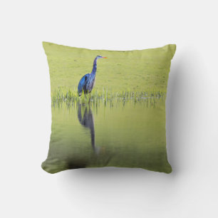 Heron Bird Cushion