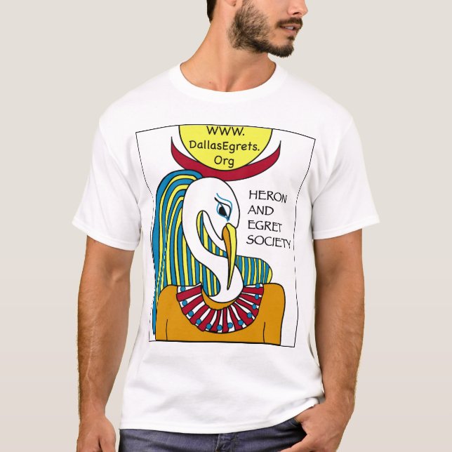 Heron & Egret Society T-Shirt (Front)