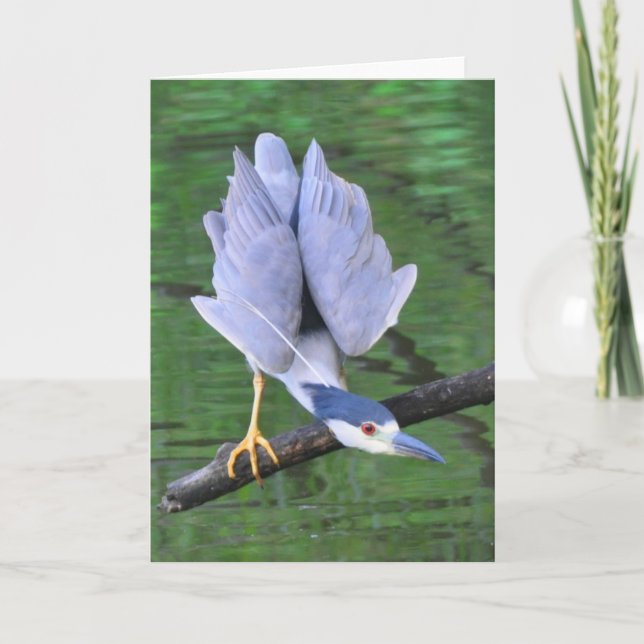 Heron Fishing Card (Front)