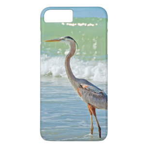heron in ocean surf iPhone 8 plus/7 plus case