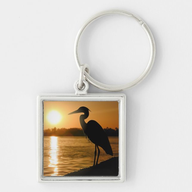 Heron Key Ring (Front)