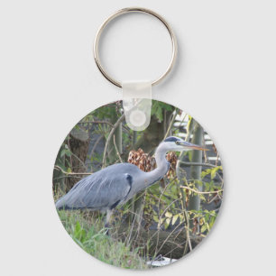Heron Key Ring