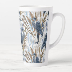 Heron Latte Mug