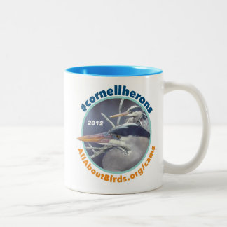 Heron Pair Photo Mug