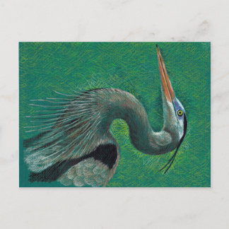 Heron Postcard