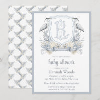 Heron Specialty Monogram Baby Shower