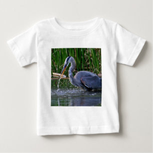 Heron Splash Baby T-Shirt