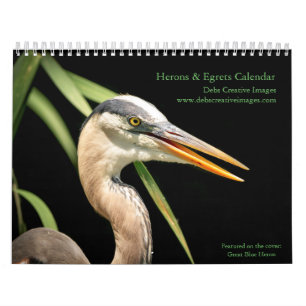 Herons and Egrets 2026 Calendar