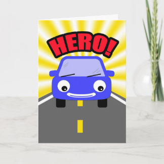 Heros Drive Carpool-Thank You Thank You Card