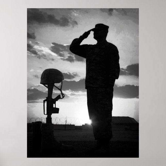 HERO's SALUTE Poster (Front)