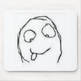 Herp Derp Rage Comic Mouse Pad