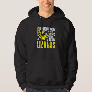 Herpetologist Lizard Reptile Leopard Gecko Hoodie