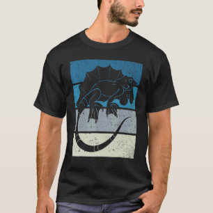 Herpetology Lizard Animal Pet Reptile  Retro Iguan T-Shirt