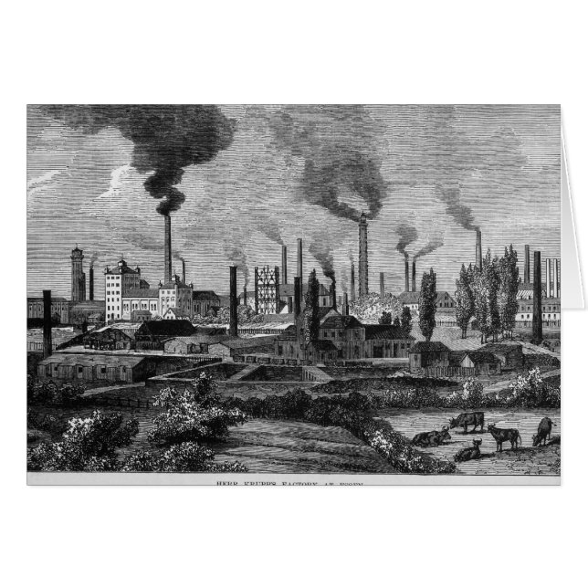 Herr Krupp's Factory in Essen, Germany (Front Horizontal)