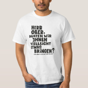 Herr Ober - Pappa Ante Portas - Loriot   Herr Ober T-Shirt