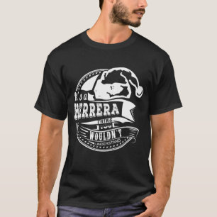 Herrera- Hat Xmas Personalised Name T-Shirt