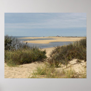 Herring Cove looking towards Race Point Poster
