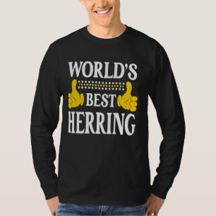 Herring Surname Team Family Last Name World's Best T-Shirt