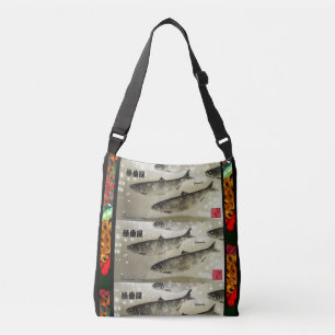 Herring Thank and pray for all life. Crossbody Bag