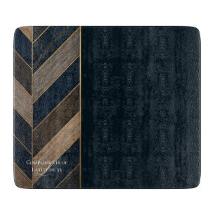 Herringbone L33 real estate gift Cutting Board