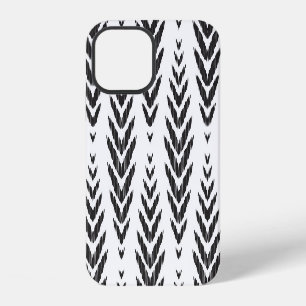 Herringbone pattern for home decor. iPhone 12 case