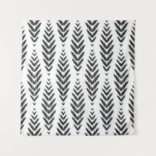 Herringbone pattern for home decor. tapestry