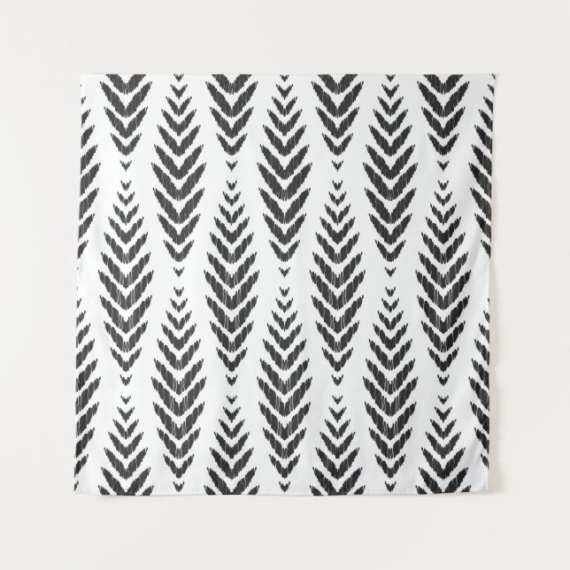 Herringbone pattern for home decor. tapestry (Front)