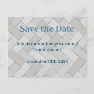 Herringbone Postcard