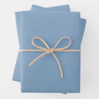 Herringbone tweed simple classic light blue