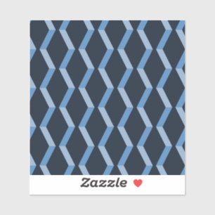Herringbone Weave Blue Seamless Pattern