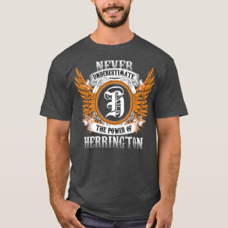 Herrington Name Shirt Never Underestimate The Powe