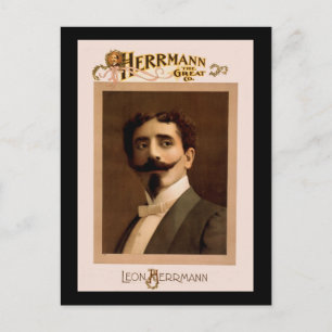 Herrmann the Great Co. Postcard