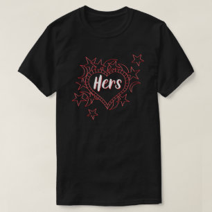 Hers Couples Valentine's T-Shirt