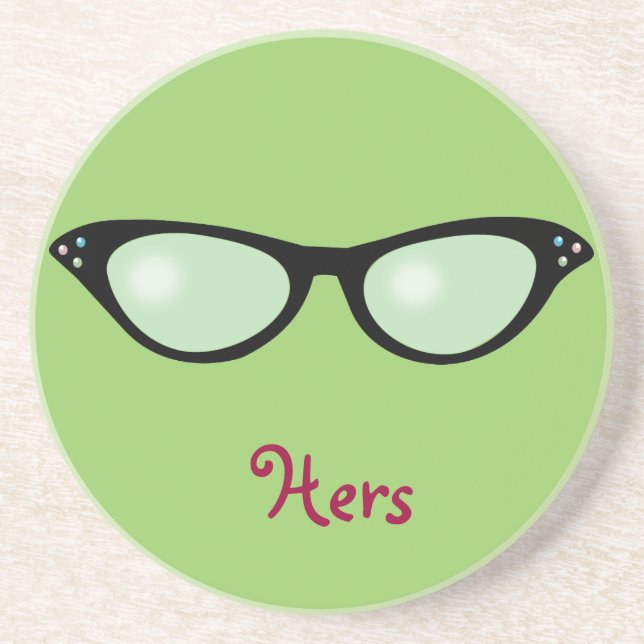 Hers Spectacles Coaster (Front)