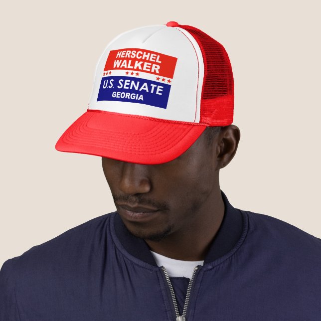 Herschel Walker US Senate Georgia 2022 Trucker Hat (In Situ)