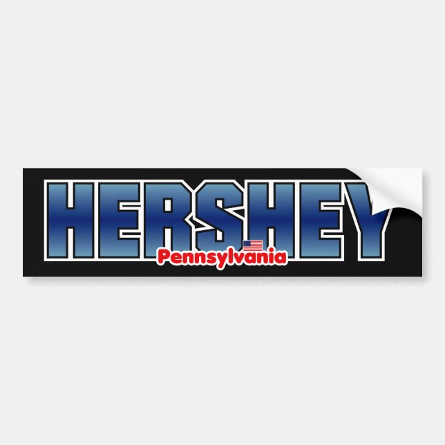 Hershey Bumper Bumper Sticker (Front)