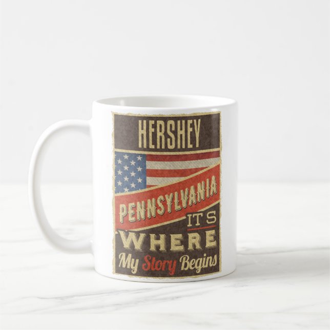 Hershey Pennsylvania Coffee Mug (Left)
