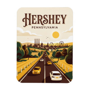 Hershey USA Magnet