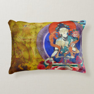 Heruka Buddha, Tibbet (Pillow) Decorative Cushion