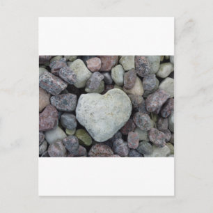 Herz aus Stein Postcard