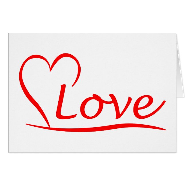Herz mit Liebe (Front Horizontal)