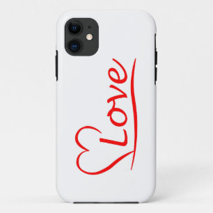 Herz mit Liebe iPhone 11 Case