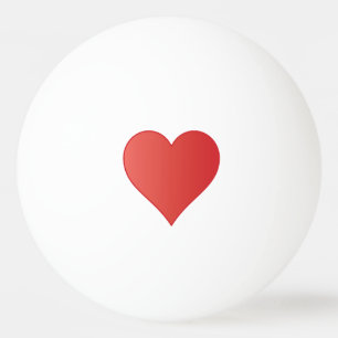 Herz Tischtennisball Ping Pong Ball