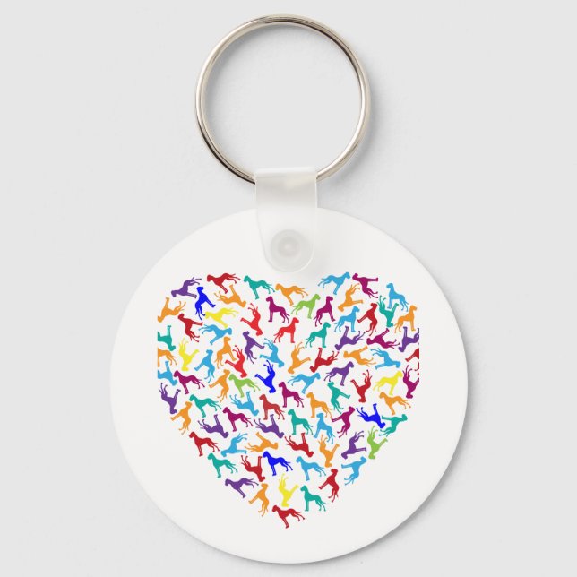 Herzendoggen Key Ring (Front)