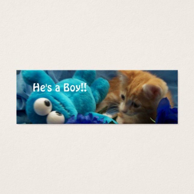 He's a Boy!! (Front)